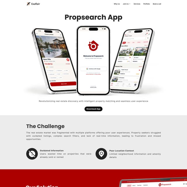 Propsearch App: Intelligent Real Estate Discovery with Real-Time ...