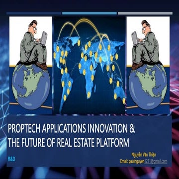 PropTech Applications Innovation and The Future of Real Estate Platform