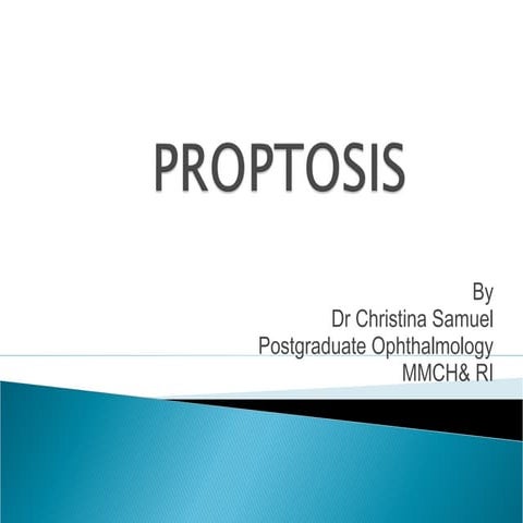 Proptosis