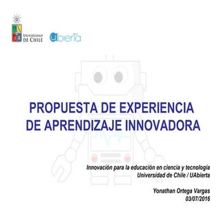 Propuesta de Aprendizaje EduCyT