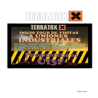 TERRATOX en tour de visitas a Indus...