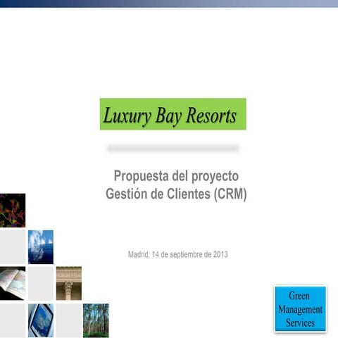 Propuesta crm luxury bay resorts