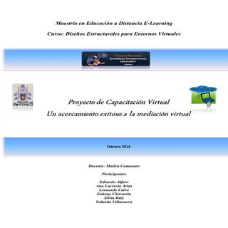 Propuesta de capacitación equipo n°1 