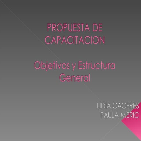 Propuesta de capacitacion | DOCX