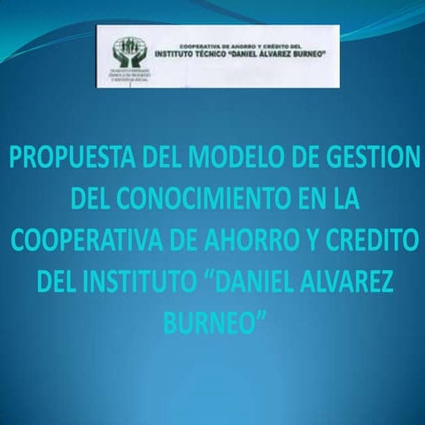 Creacion cooperativa de ahorro y credito | PDF