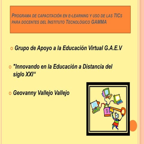 Propuesta de  planificación