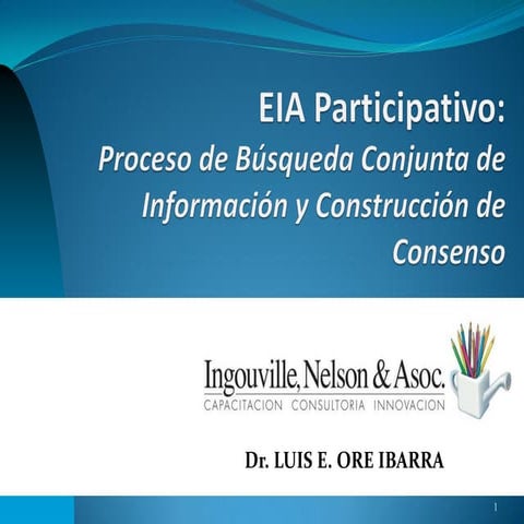 Propuesta EIA Participativo 