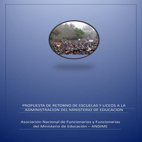 Propuesta final desmunicipalizacion andime (04 de junio 2015)