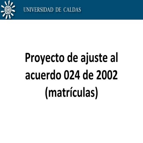 Propuesta Matriculas para Consejos de Facultad