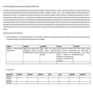 Propuesta medol+¦gica y tem+ítica
