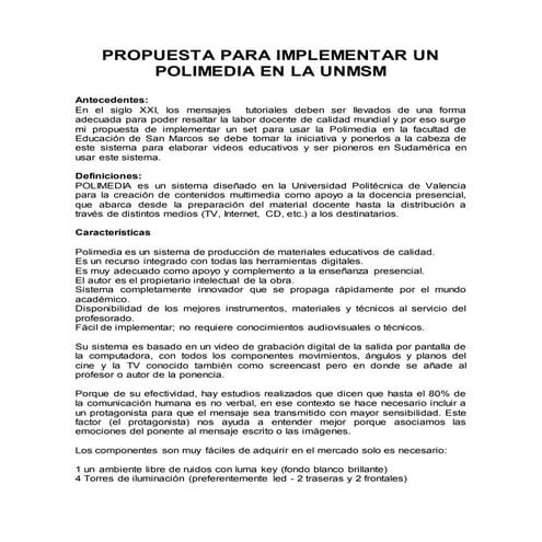 La Herramienta Polimedia 2010 | PDF