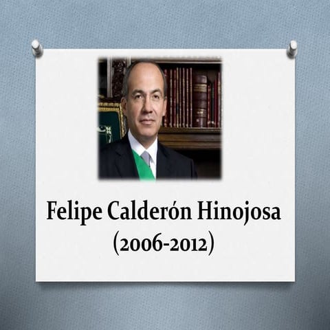Propuestas a la educación de felipe calderón h.