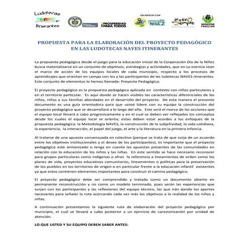 Infografia : Paso a paso de un Proyecto de aula | PDF