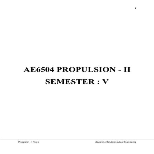 PROPULSION II