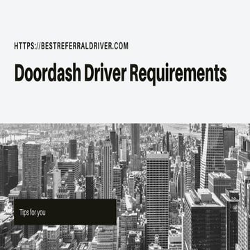 Pros and Cons of Becoming a Doordash Driver