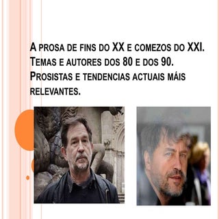 Prosa a partir de 1975