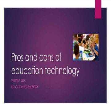 Pros and cons_of_education_technology
