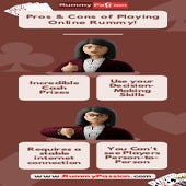 Pros & Cons of Playing Online Rummy!
