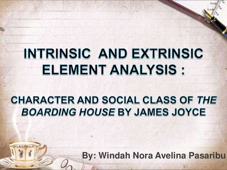 "The Boarding House" by James Joyce Analysis