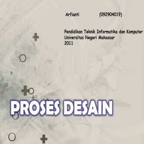 Proses desain