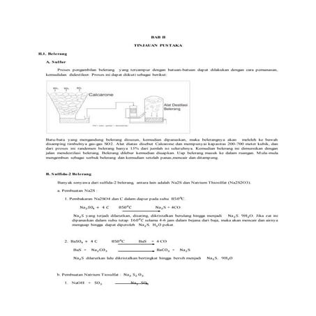 Proses industri kimia i