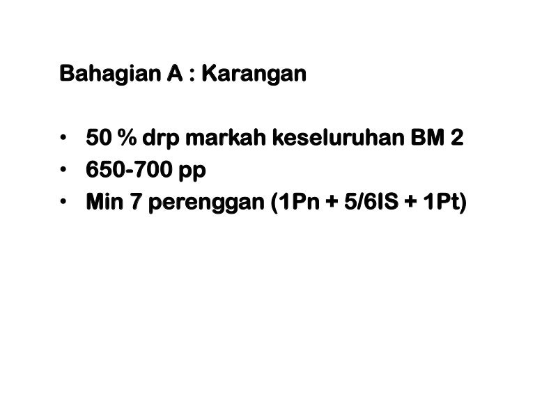 Proses Jawab Bhg A Karangan Stpm