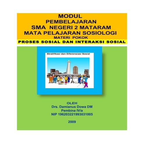 Proses sosial dan interaksi sosial