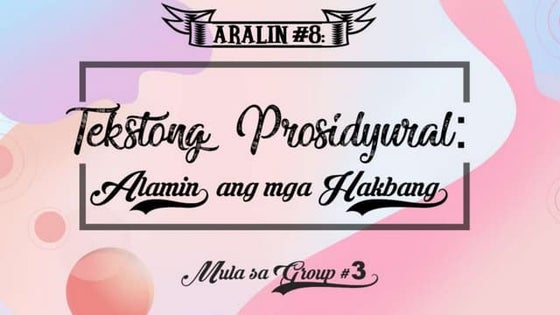Tekstong Prosidyural | PPT