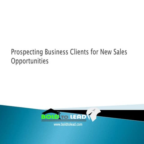 Prospecting to Sales Conversion
