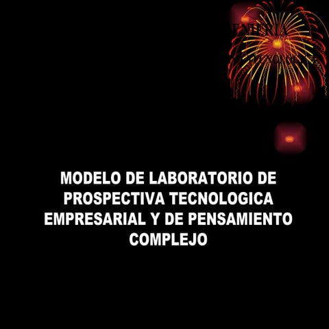 Prospectiva Tecnológica Empresarial
