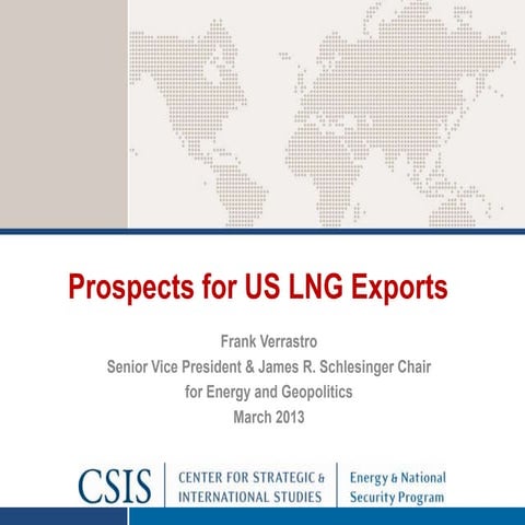 Prospects for lng exports final