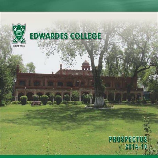 Edwardes College Prospectus 2014-15