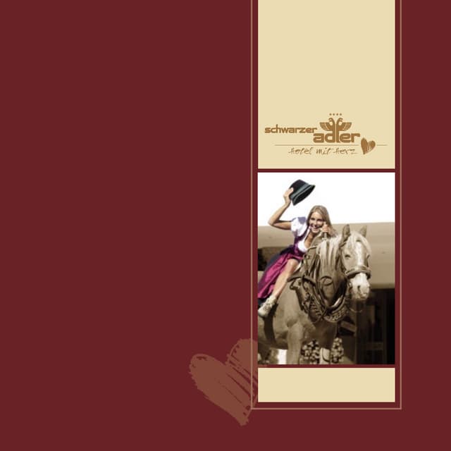Hotelprospekt Schwarzer Adler 2011