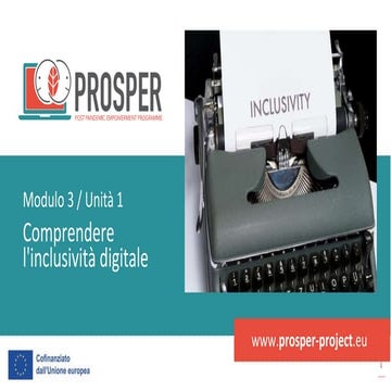 PROSPER - Module 3 - Unit 1_IT.pptx