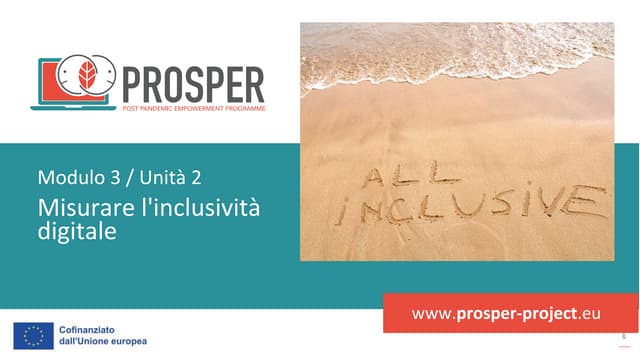 PROSPER - Module 3 - Unit 2 Misurare l_appartenenza digitale_IT.pptx