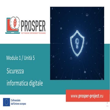 PROSPER - Modulo 1 - Unità 5_IT.pptx
