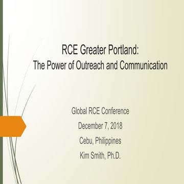 The Power of Outreach and Communication | PPTX