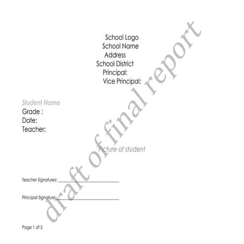 Prosposed final report card4