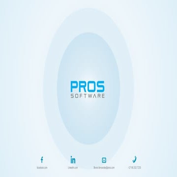 Pros Software (Pty)Ltd
