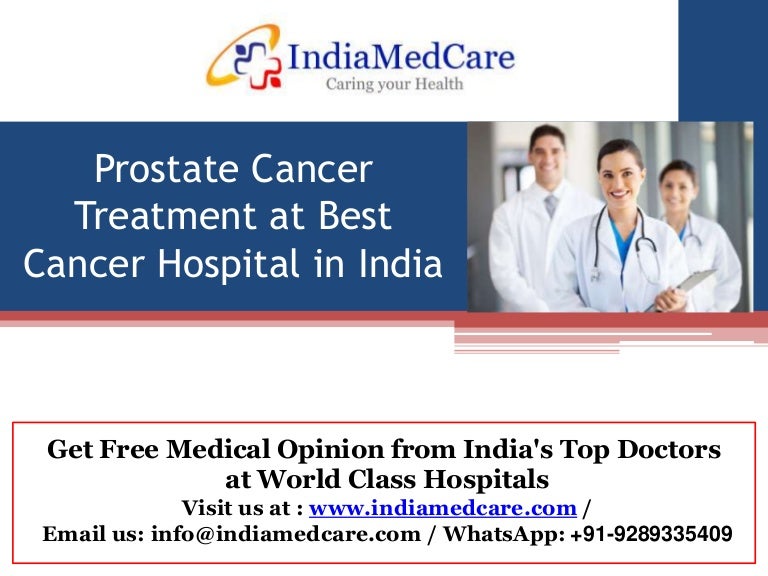 Prostate Cancer Treatment at Best Cancer Hospital in India