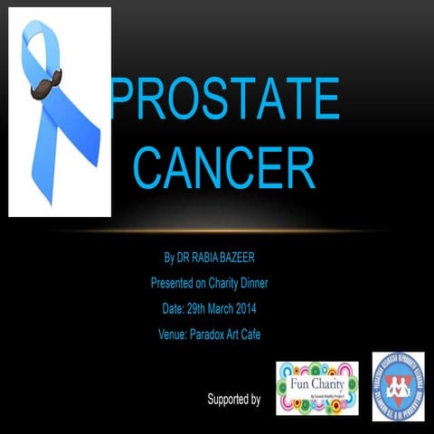 Prostate cancer for public awareness by DR RUBZ