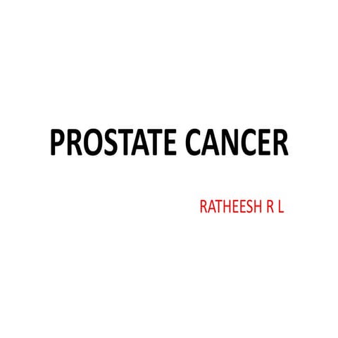 Prostate cancer