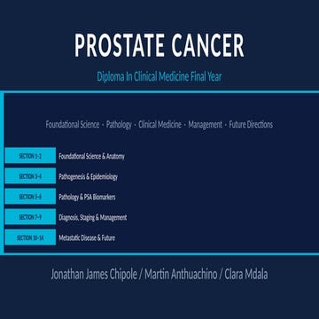 Pathology of Prostate - Cancer | PPTX