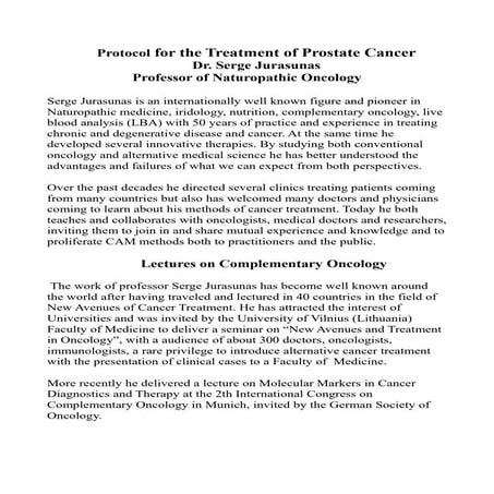 Prostate carcinoma- etiopathogenesis | PDF
