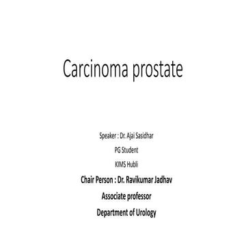 Prostatic cancer