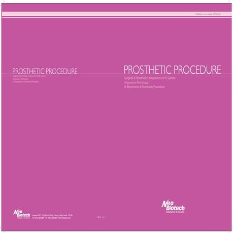 Neo Biotech Implant System Catalog | PDF