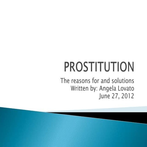 Prostitution presentation