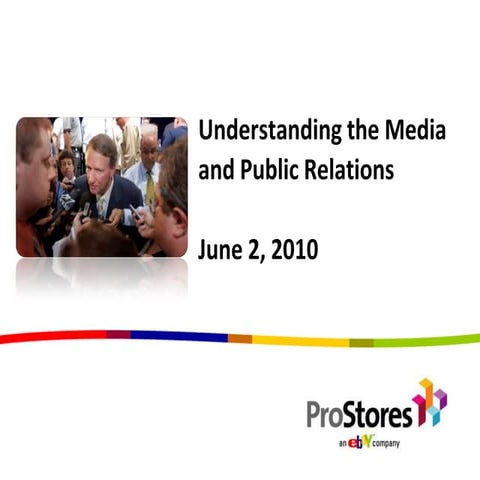 Working with the Media | PPT