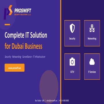Comprehensive IT Security and Networking Solutions for Dubai Businesses ...
