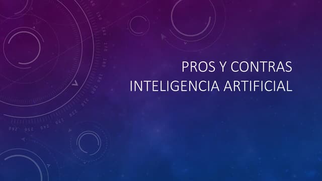 PROS Y CONTRAS Inteligencia artificial.pdf